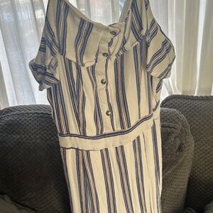 Striped Jumpsuit